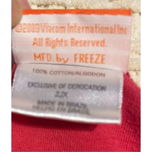 Vintage Nickelodeon Red Sponge Bob shirt sz Youth XL SpongeBob Groovy Pants - Picture 4 of 6